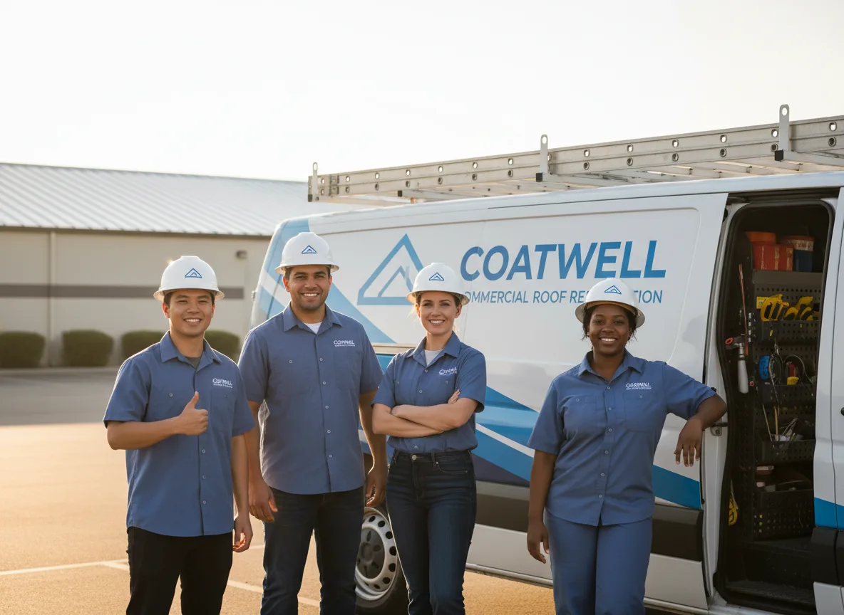 Commercial roof coating company in Burney, CA